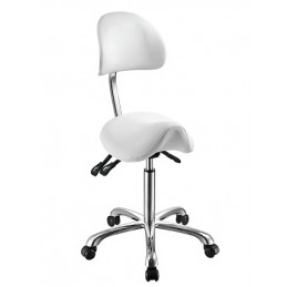 TABURETE BLANCO ERGONOMICO...