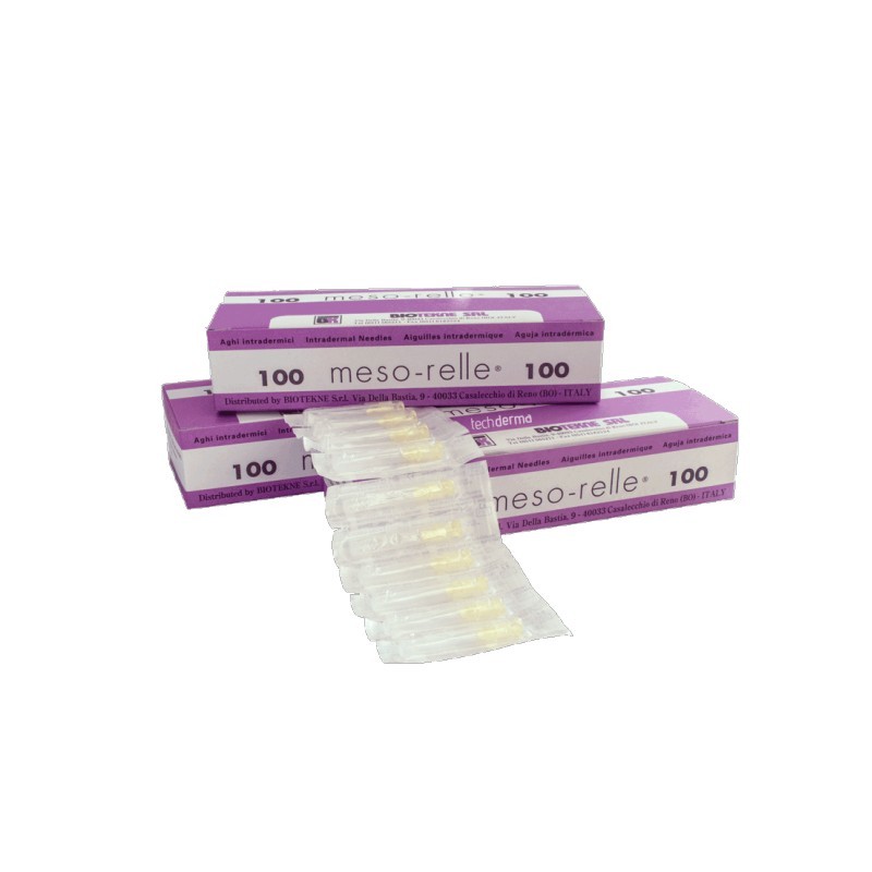 AGUJA MESO-RELLE 32G 23 X12 mm 100 unds.