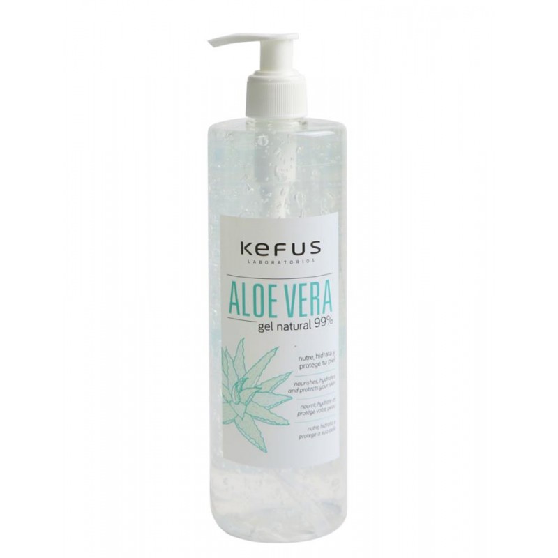 GEL ALOE VERA NATURAL KEFUS 500 ml