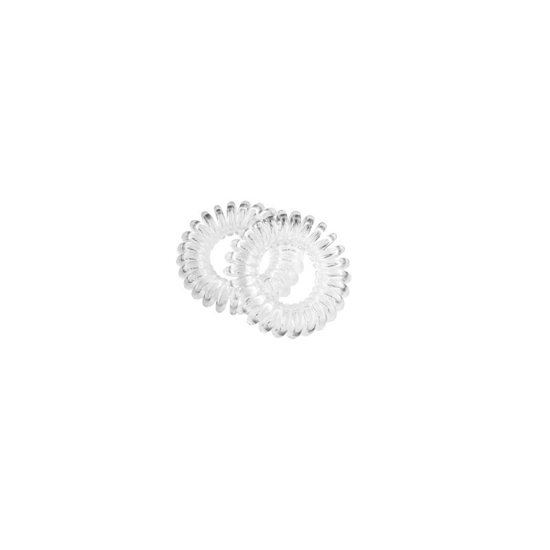 PACK 2 GOMAS ESPIRAL 45mm TRANSPARENTE
