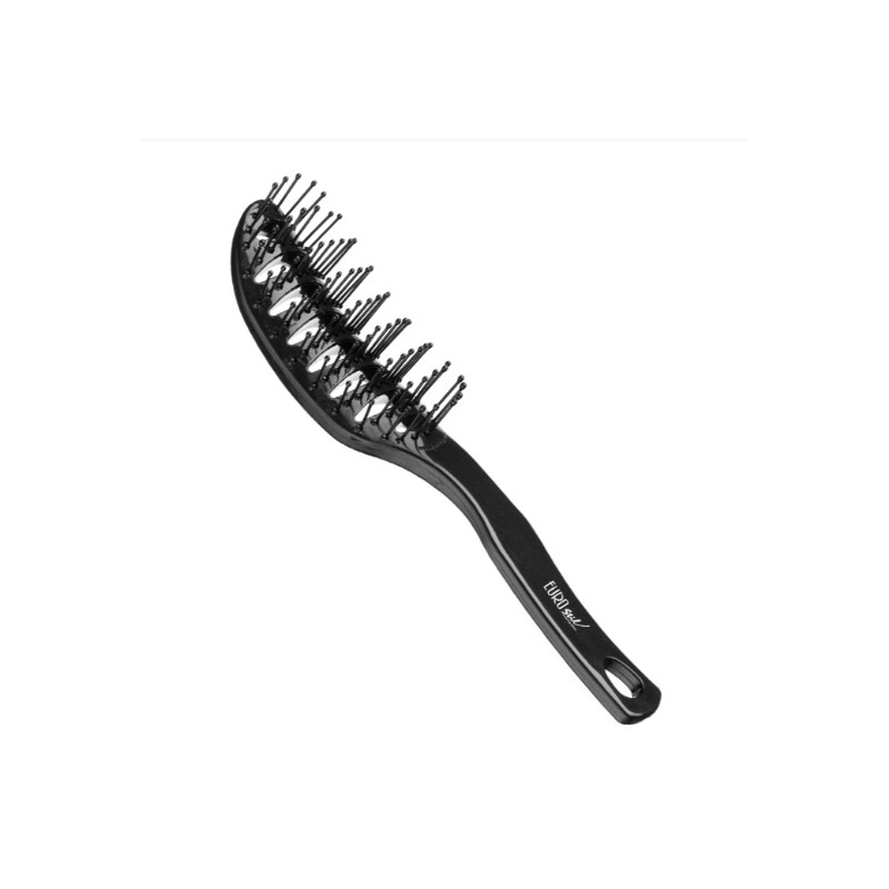 CEPILLO VENT CURVO NEGRO